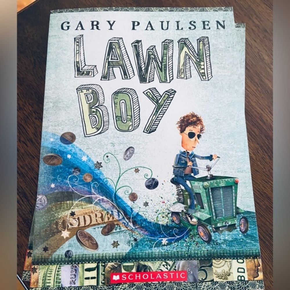Kids Summer Reading Book Lawn Boy